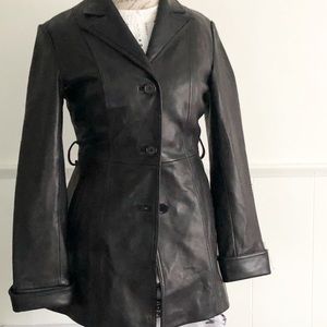 Layered Prime Leather thermo  Winter Jacket- M